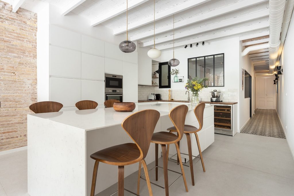 Cuisine moderne architecture intérieure Barcelone - Dauré Design